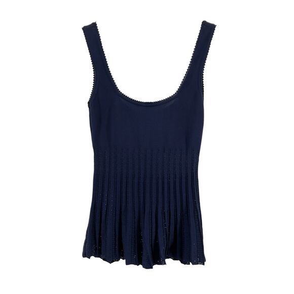 Staud 'Ellen' Blue Viscose Top Size M - Picture 3 of 6